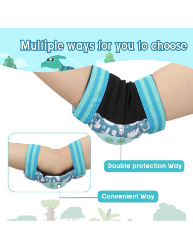 Conjunto Protector 7 en 1 Adicop para Niños 3-8 Años Azul