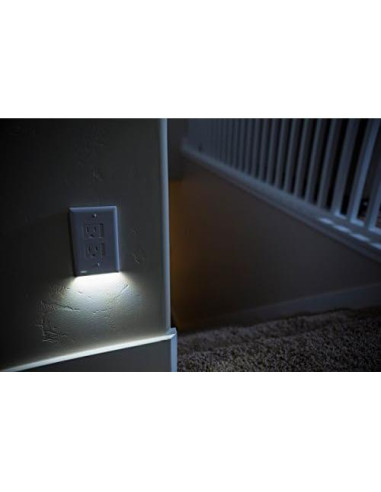 Placa de Cubierta de Seguridad SnapPower 3 Pack LED Blanco