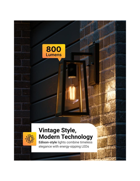 Bombilla LED Exterior Sunco ST64 Dusk to Dawn 7W 2700K 2 Pzas Bombilla LED Exterior Sunco ST64 Dusk to Dawn 7W 2700K 2 Pzas