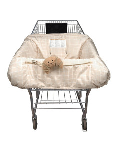 Funda de Carrito de Compras Boppy Croissant - Lavable, 360