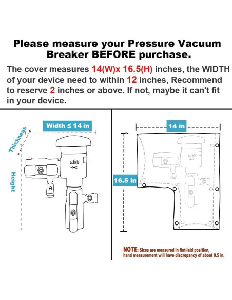 Funda Aislante ArtiGifts para Rompedor de Vacío 35.56x41.91cm Funda Aislante ArtiGifts para Rompedor de Vacío 35.56x41.91cm