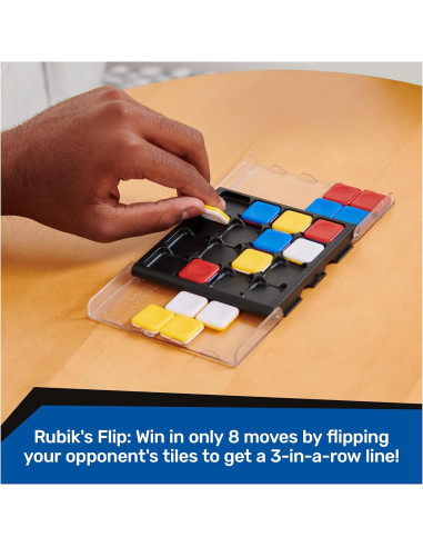 Pack & Go Cubo de Rubik - 3 Juegos de Estrategia para 2 Jugadores