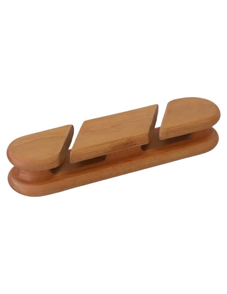 Clips de Cable Muso Wood Cereza - Organizador de Cables 3x2 Clips de Cable Muso Wood Cereza - Organizador de Cables 3x2