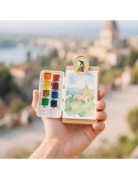 Clip de Metal Vintage AVECMOI para Diarios y Cuadernos 4.1x4.6cm Clip de Metal Vintage AVECMOI para Diarios y Cuadernos 4.1x4.6cm