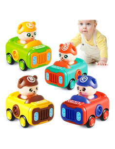 Set de Juguetes de Coche Keamaidy para Bebés 4PCS
