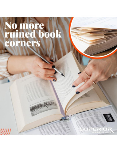 Marcador de Biblia Magnético de Cuero Superior Essentials A-Pastel