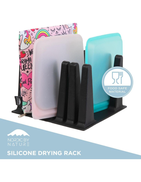 Soporte de Secado de Silicona Nordic By Nature - Organizador Multiusos Soporte de Secado de Silicona Nordic By Nature - Organizador Multiusos