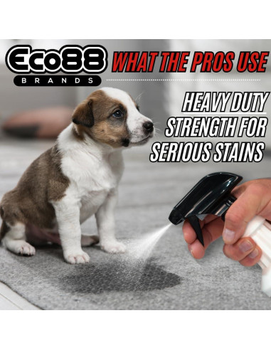 Removedor de Manchas y Olores para Mascotas Eco-88 - 0.95L + 3.79L