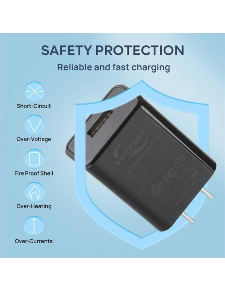 Cargador de Pared USB 5V 2A Huizhou 2PCS Negro Cargador de Pared USB 5V 2A Huizhou 2PCS Negro