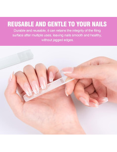 Kit de Cortadores de Uñas Acrílicos 5 en 1 alle - Acero Inoxidable 2