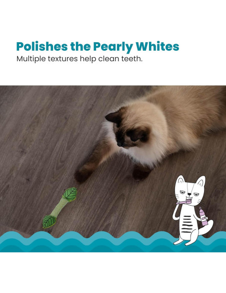 Juguete Dental para Gatos Petstages Fresh Breath - Paquete de 2 Juguete Dental para Gatos Petstages Fresh Breath - Paquete de 2