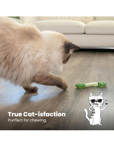 Juguete Dental para Gatos Petstages Fresh Breath - Paquete de 2