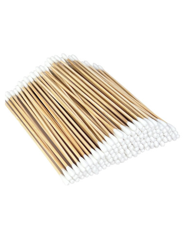 Bastones de Limpieza de Armas Egaageoi 400 Pcs Algodón 15.24 cm