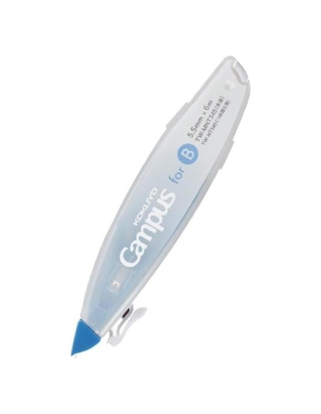 Cinta Correctora KOKUYO 5.5 mm Azul 6 m para Cuaderno Campus Cinta Correctora KOKUYO 5.5 mm Azul 6 m para Cuaderno Campus