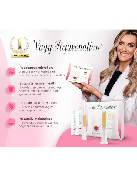 Gel Vaginal Hidratante Natural Vagy Rejuvenation - 5 Aplicaciones Gel Vaginal Hidratante Natural Vagy Rejuvenation - 5 Aplicaciones
