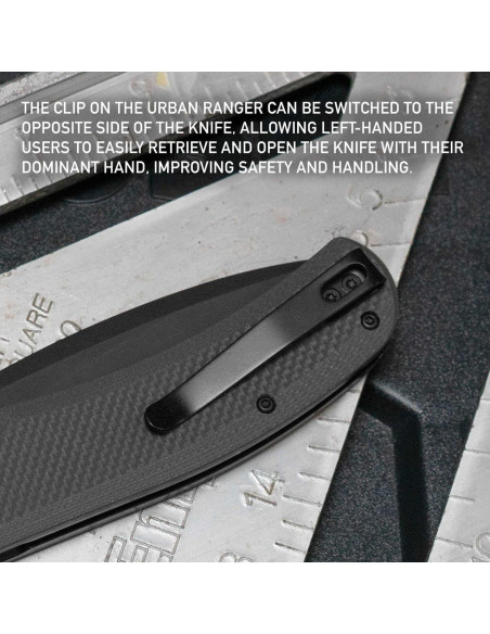 Cuchillo Plegable 704 Gear Urban Ranger V2 9.50 cm Negro Cuchillo Plegable 704 Gear Urban Ranger V2 9.50 cm Negro