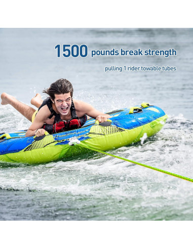 Cuerda de Remolque Botepon 18.29m para Tubing 1 Jinete