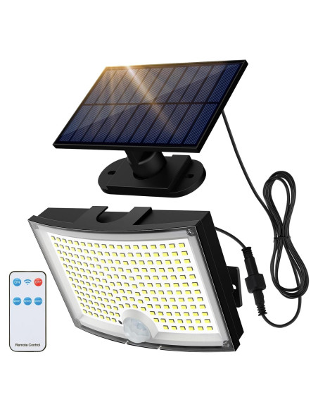 Luces Solares de Inundación Adiding 2800LM con Control Remoto Luces Solares de Inundación Adiding 2800LM con Control Remoto