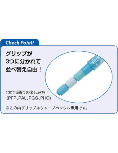 Lápiz Mecánico Pilot Dr. Grip CL 0.5mm Azul Aqua