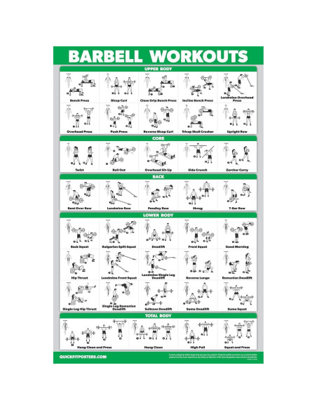 Conjunto de 11 Pósters de Ejercicio Palace Learning Conjunto de 11 Pósters de Ejercicio Palace Learning