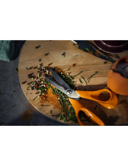 Tijeras de Cocina Fiskars Clásicas 18 cm Acero Inoxidable Naranja Tijeras de Cocina Fiskars Clásicas 18 cm Acero Inoxidable Naranja