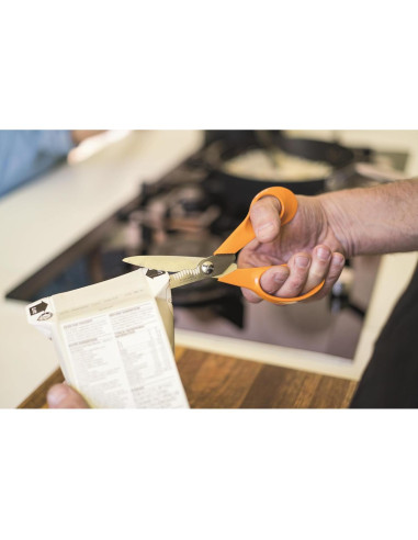 Tijeras de Cocina Fiskars Clásicas 18 cm Acero Inoxidable Naranja