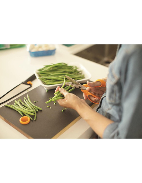 Tijeras de Cocina Fiskars Clásicas 18 cm Acero Inoxidable Naranja Tijeras de Cocina Fiskars Clásicas 18 cm Acero Inoxidable Naranja