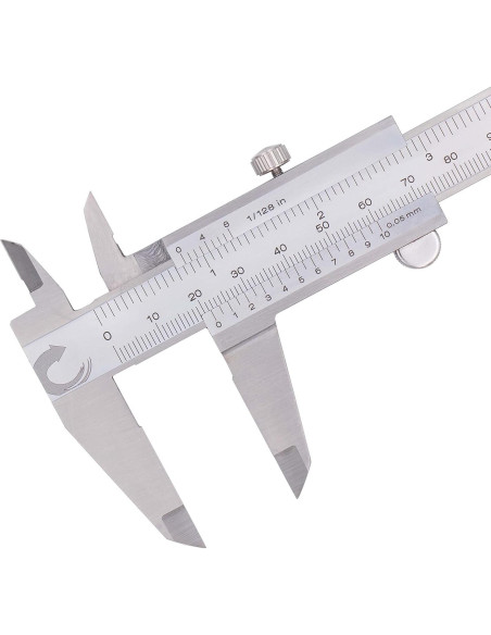Calibrador Vernier Clockwise Tools DVLR-0605 0-150 mm Acero Inoxidable Calibrador Vernier Clockwise Tools DVLR-0605 0-150 mm Acero Inoxidable