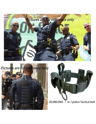 Cinturón Táctico ZGJINLONG JL-Y0031 Nylon Ajustable 80-105 cm