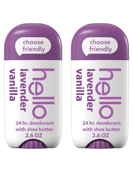 Desodorante Sin Aluminio Hola Lavanda y Vainilla 74g x2 Desodorante Sin Aluminio Hola Lavanda y Vainilla 74g x2