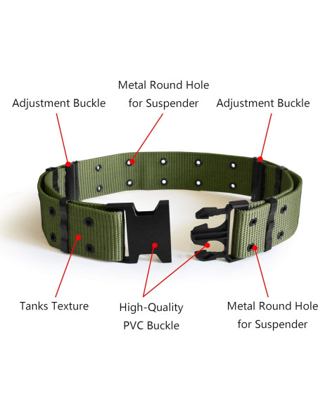 Cinturón Táctico UltraKey Ajustable para Rescate Verde Cinturón Táctico UltraKey Ajustable para Rescate Verde