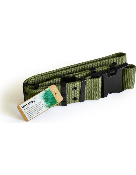Cinturón Táctico UltraKey Ajustable para Rescate Verde Cinturón Táctico UltraKey Ajustable para Rescate Verde