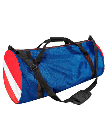 Bolsa de Deporte Duffle Dawitrly Grande Malla Buceo Azul
