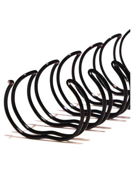 Espinas de Encuadernación TruBind 32mm Negro 28cm 25 Piezas Espinas de Encuadernación TruBind 32mm Negro 28cm 25 Piezas