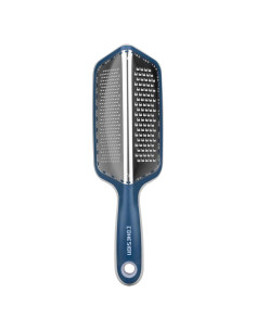 Rallador Zester Doble Cara Cohesion Acero Inoxidable Azul