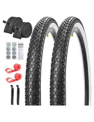 Neumáticos de Playa SIMEIQI 24" x 2.125" con Kit de Parches