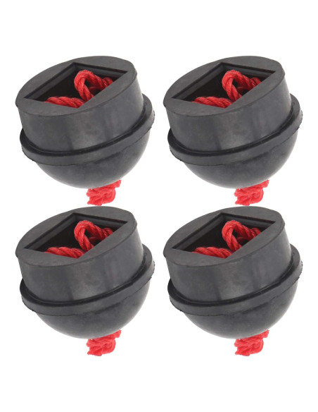 Soporte de Tiza para Taco VGEBY de Goma con Cordón - Negro Soporte de Tiza para Taco VGEBY de Goma con Cordón - Negro