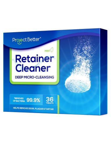 Tabletas Limpiadoras Dentales Better Project 36 Contenidos