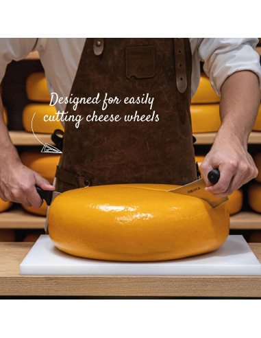 Cuchillo de Queso Profesional Boska 38 cm Doble Mango Acero Inoxidable