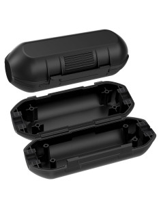 Cubierta de Cable de Extensión Impermeable Desron IP54 Negra