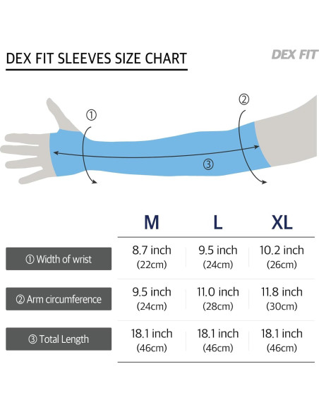 Mangas Resistentes a Cortes DEX FIT SSG913S Azul Mediano Mangas Resistentes a Cortes DEX FIT SSG913S Azul Mediano