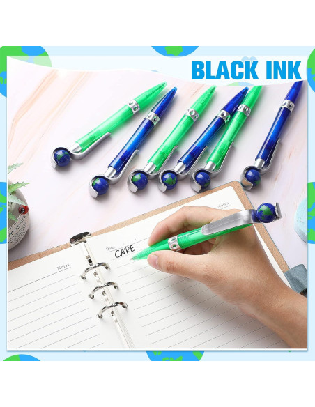 Bolígrafos Retráctiles Teling Globo 20 Pcs Tinta Negra 1 mm Bolígrafos Retráctiles Teling Globo 20 Pcs Tinta Negra 1 mm