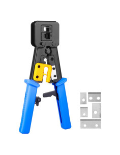 Crimpadora Ethernet Duogalia RJ45/RJ11/RJ12 Todo-en-Uno