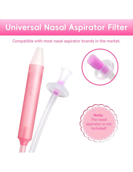 Filtros de Higiene para Aspirador Nasal Nosefrida 100 Unidades Filtros de Higiene para Aspirador Nasal Nosefrida 100 Unidades