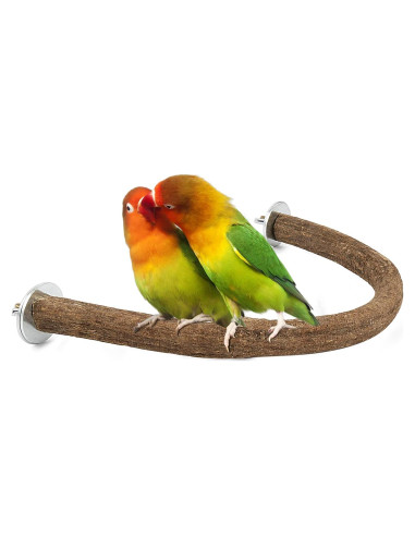 Soporte de Madera Natural Rypet para Aves 30.5x40.6 cm