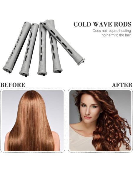Kit de Estilizado de Cabello WILLBOND - 48 Varillas, 2 Peines, 350 Papeles, 6 Clips Kit de Estilizado de Cabello WILLBOND - 48 Varillas, 2 Peines, 350 Papeles, 6 Clips
