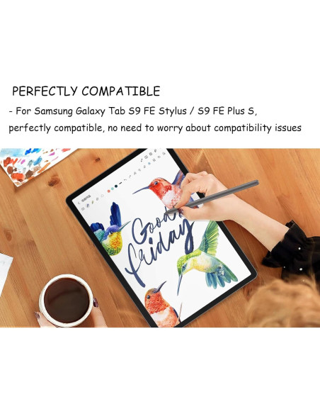 Bolígrafo S Pen para Samsung Galaxy Tab S9 FE - Gris Bolígrafo S Pen para Samsung Galaxy Tab S9 FE - Gris