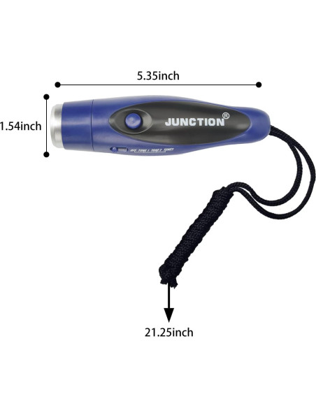 Silbato Electrónico Xflyee 01 Alto Volumen 3 Tonos Azul Silbato Electrónico Xflyee 01 Alto Volumen 3 Tonos Azul