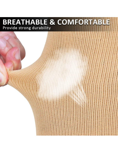Calcetines de Compresión Ailaka Unisex 15-20 mmHg con Cremallera