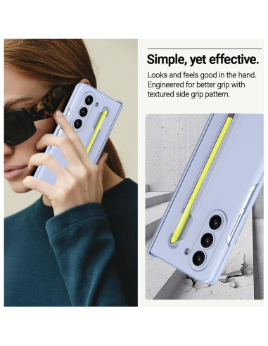 Funda NINKI para Galaxy Z Fold 5 con S Pen y Protector